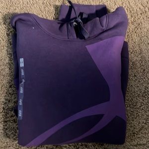 Brand new purple Under Armor hooded sweatshirt!